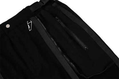 undermycar functional strap high street pure cotton pants unique default style 1914