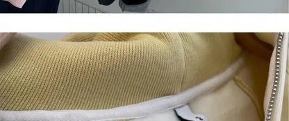 Designed embroidered squirrel hooded sweatshirt for women in spring and autumn loose and versatile American style lazy jacket Street King Limited