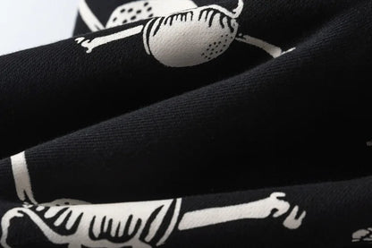 new 2023 hot luxury men classic skull head black saint comfortable cotton parkour sweat casual pants sweatpants 710 unique joggers style 4244