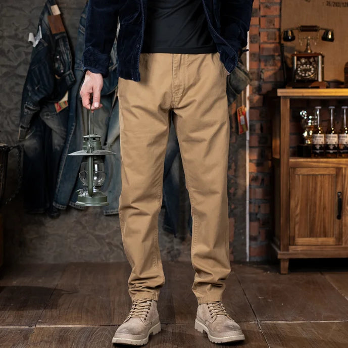 men business casual fashion pure cotton commute pants japanese streetwear amikaji fashion straight cargo pant trouser unique cargo style 1916