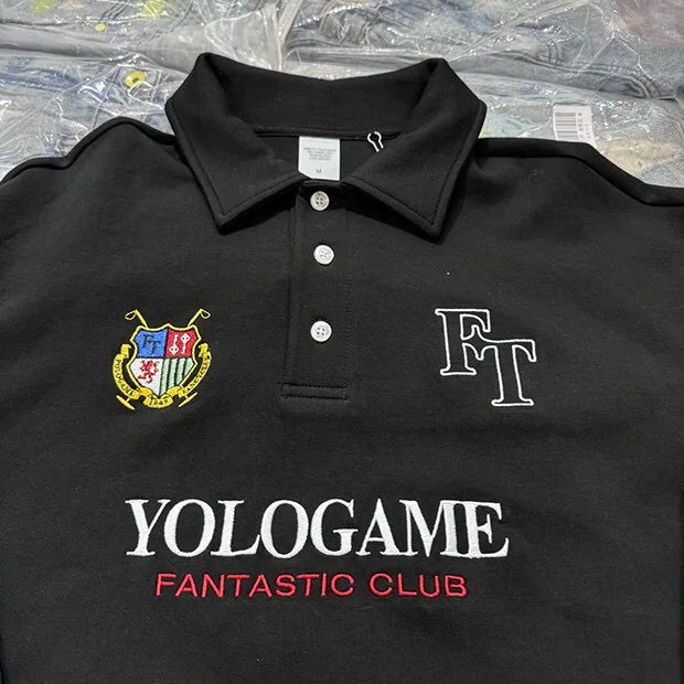Polo shirt with lapel collar Street King Limited