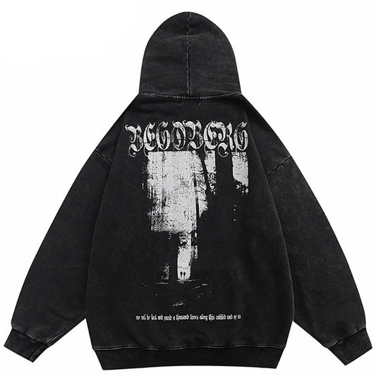 "City Streets" Unisex Men Women Streetwear Graphic Hoodie Daulet Apparel