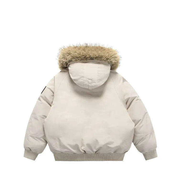 men winter streetwear loose casual fashion cotton padded hooded parkas bomber jacket women oversize thicken coat outerwear unique default style 990