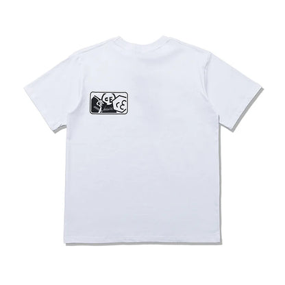 High Quality CAVEMPT Tops Tee Phantom Letter Printing Classic All-match Men Woman Loose O-Neck Summer C.E T Shirt Street King Limited
