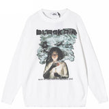 "Dark Dust" Unisex Men Women Streetwear Graphic Sweater Daulet Apparel