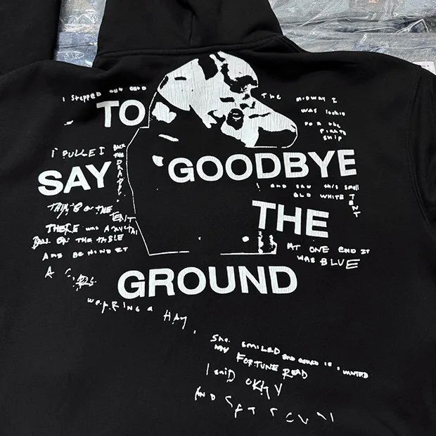 24AW printed hoodie Street King Limited