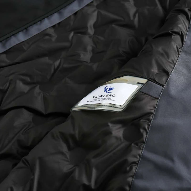Men's Down Jackets 2023 Winter Outdoor Functional 90% White Duck Down Jacket Warm Cargo Coat Thick Outwear Hip Hop Streetwear Street King Limited