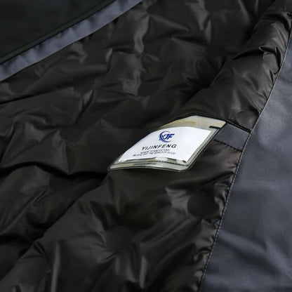 Men's Down Jackets 2023 Winter Outdoor Functional 90% White Duck Down Jacket Warm Cargo Coat Thick Outwear Hip Hop Streetwear Street King Limited