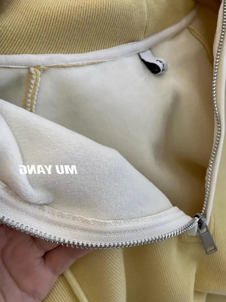Designed embroidered squirrel hooded sweatshirt for women in spring and autumn loose and versatile American style lazy jacket Street King Limited