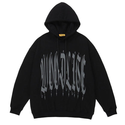 "Blurred Vision" Unisex Men Women Streetwear Graphic Hoodie Daulet Apparel