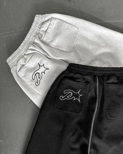2024 new fashion trend letter embroidery pattern high waist sports pants mens y2k street hip hop harajuku jogger overalls unique joggers style 2759