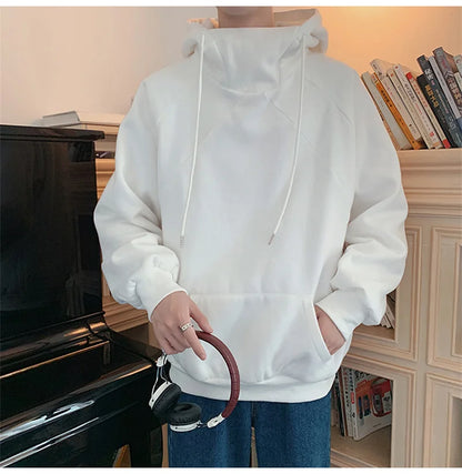 Sadcore Washed Oversized Hoodie Street Style Staple