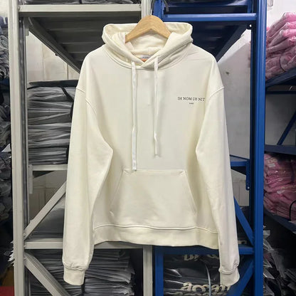 Black Rice White IH NOM UH NIT Hoodies Roses Masked Men Printing Loose Casual Lovers Men Woman Pullover Sweatshirts Street King Limited