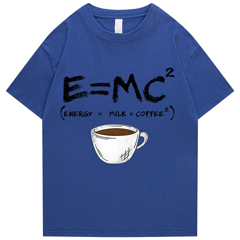 "Morning Energy" Unisex Men Women Streetwear Graphic T-Shirt - Street King Apparel