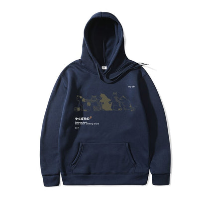 "Family" Men Women Streetwear Unisex Graphic Hoodie Daulet Apparel