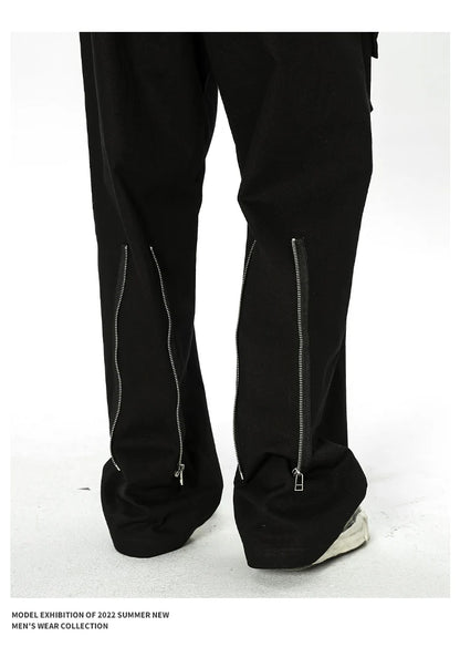 men streetwear fashion loose casual wide leg techwear cargo pants track trousers women harem trousers joggers sweatpants unique joggers style 930