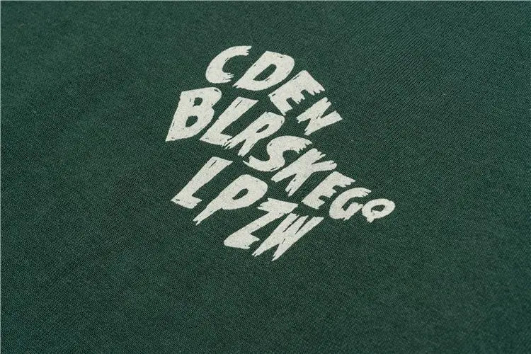 American trendy brand printed T-shirt for men summer new pure cotton couple T-shirt short-sleeved women's loose casual y2k tops Street King Limited