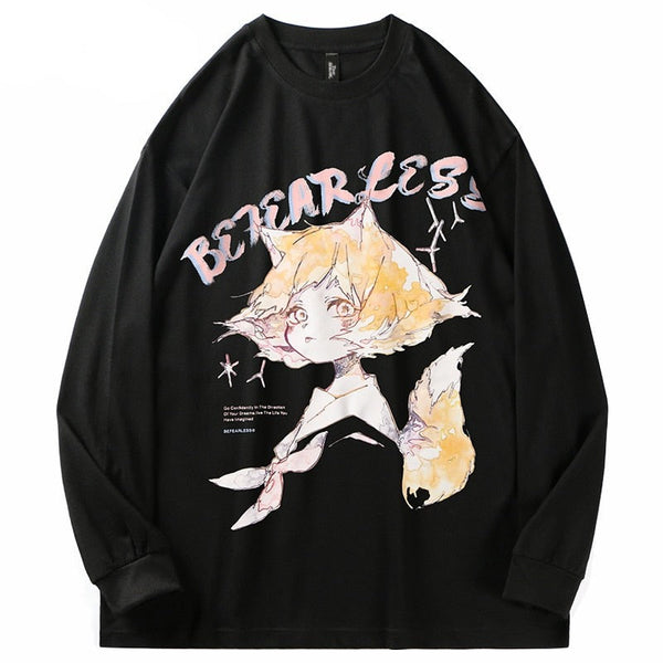 "Cartoon Anime" Unisex Men Women Streetwear Graphic Sweatshirt Daulet Apparel