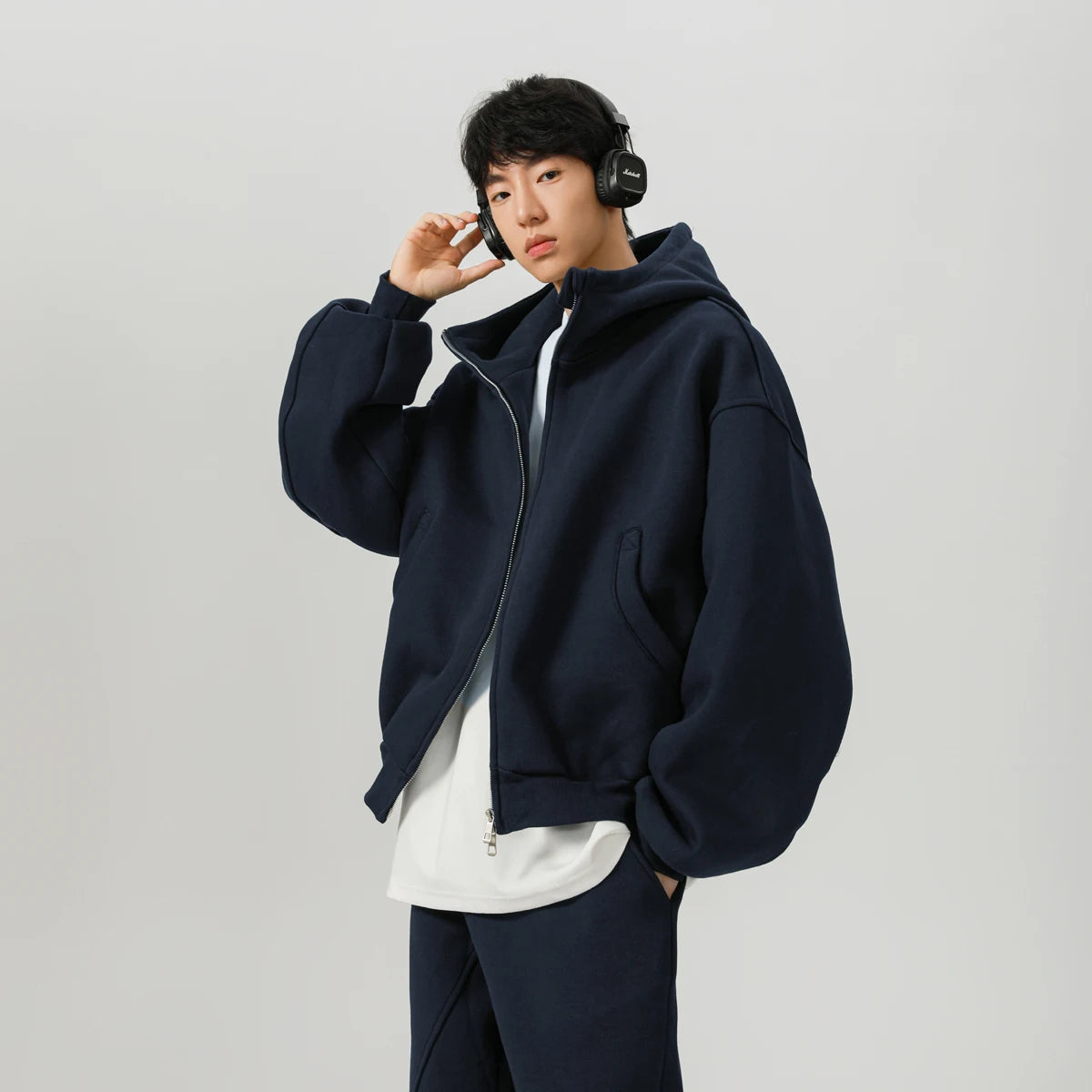 men sport sets hood coat pant streetwear loose casual hoody short sweatshirt jacket trouser women hoodie sweatpant tracksuit casual joggers