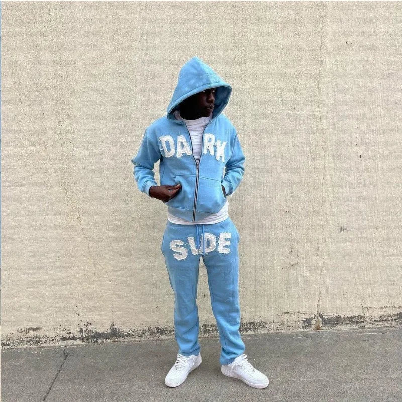 Y2K Hoodie Sweatshirt Hip Hop Retro Patch Embroidery Oversized Hoodie Sweatshirt Men Women Gothic Pullover 2000s Hoodie Clothes Street King Limited