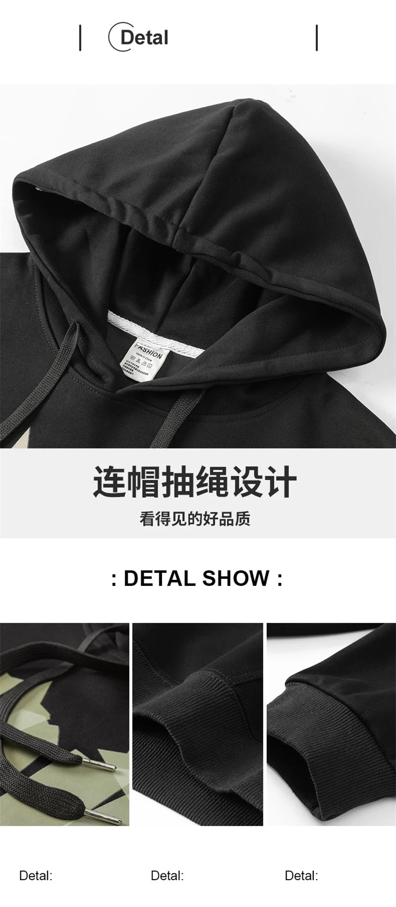 Autumn New Love Graphic Print Hoody Sweatshirts Man Hip Hop Oversized Streetwear Pullover Hoodies Y2K Vintage Casual Clothes Street King Limited