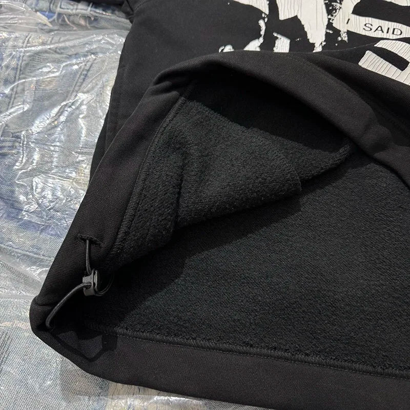 24AW printed hoodie Street King Limited