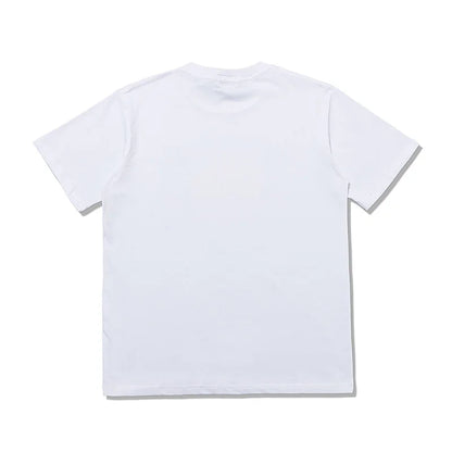 C.E T-shirts Men Woman Good Quality Cotton Casual Loose Vintage Abstract Face Printing Summer O-Neck CAVEMPT Top Tee Street King Limited