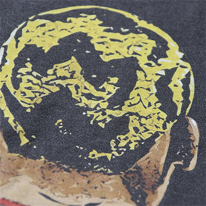 RODMAN Print Vintage Retro High-Street Hip-Pop T-Shirt Tops Street King Limited