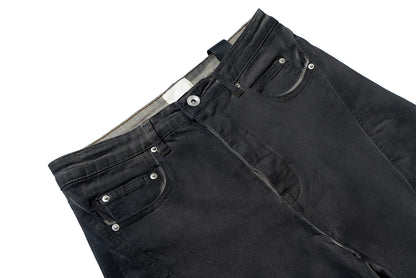 Streetwear RO style Gradient Color Baggy Stacked Baggy Flare Jeans for Men and Women Straight Washed Casual Denim Trousers Street King Limited