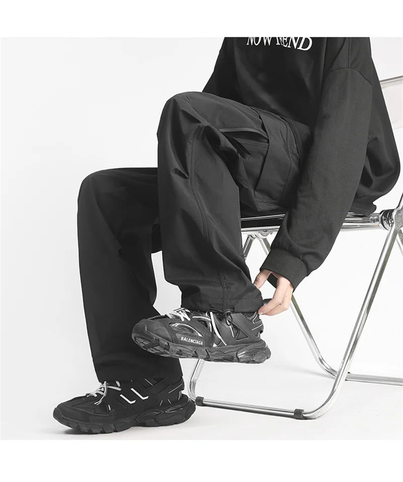 autumn mens cargo pants casual hip hop multi pocket trousers streetwear techwear sweatpants functional baggy pantalones hombre 1 unique joggers style 216