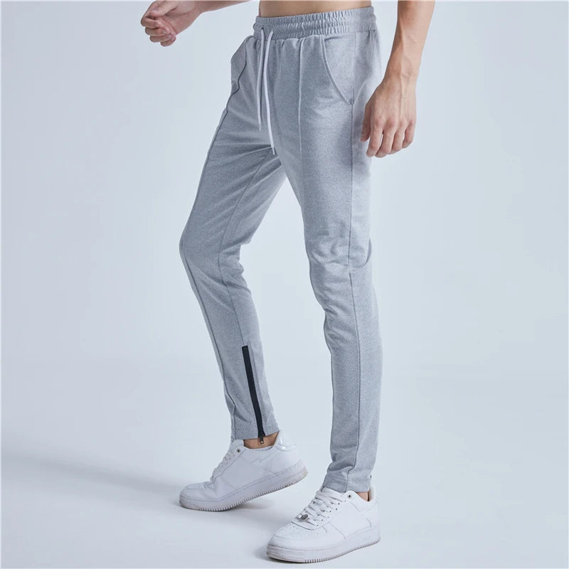 rainbowtouches new thin casual pants men fashion slim fit solid color brand trousers sweatpants elastic men workout pant unique joggers style 5071