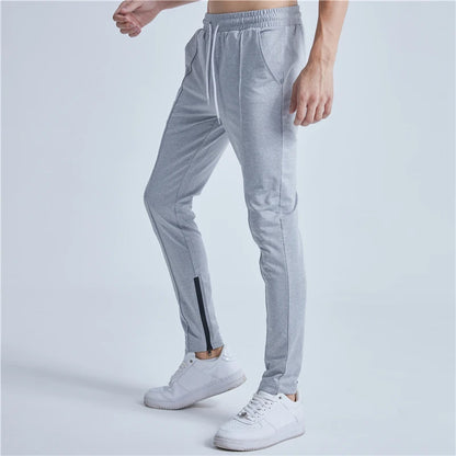 rainbowtouches new thin casual pants men fashion slim fit solid color brand trousers sweatpants elastic men workout pant unique joggers style 5071