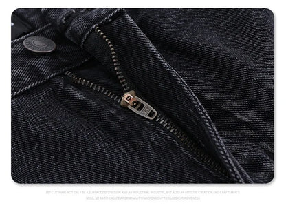 The new autumn and winter jeans are on backwards Street King Limited