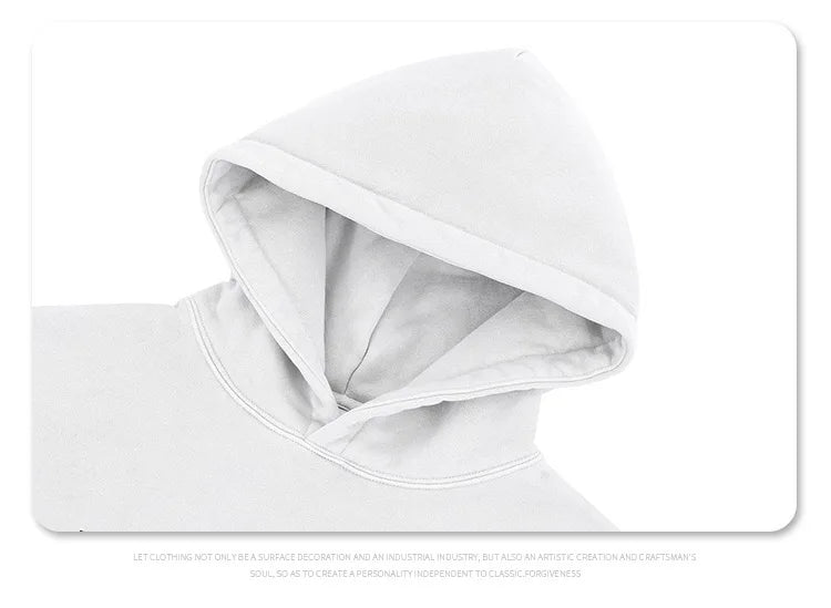 Monogrammed fleece hoodie Street King Limited