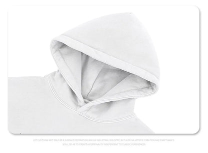 Monogrammed fleece hoodie Street King Limited