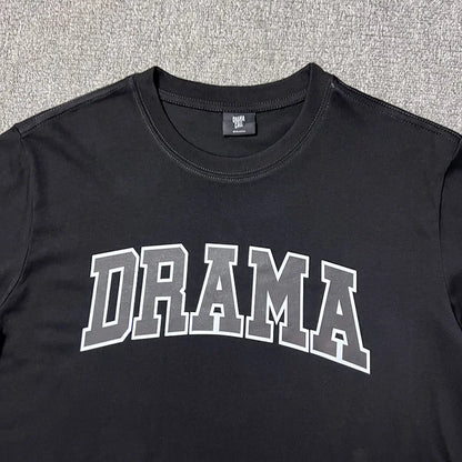 2024ss Drama Call T-shirt Men Women 1:1 High Quality Stars Letter Print Fashion Street Lovers Casual Tops Tee Street King Limited