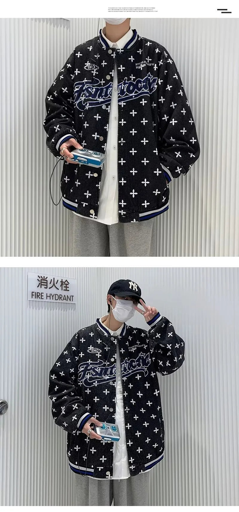 2024 japanese college mens jackets letter print harajuku fashion couple coats high street unisex baseball uniform trend y2k unique default style 2162