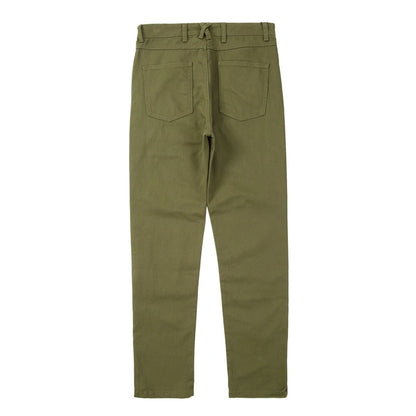 harajuku ankle zipper solid color straight casual mens cargo pants retro high street pockets hip hop baggy oversized trousers unique cargo style 291