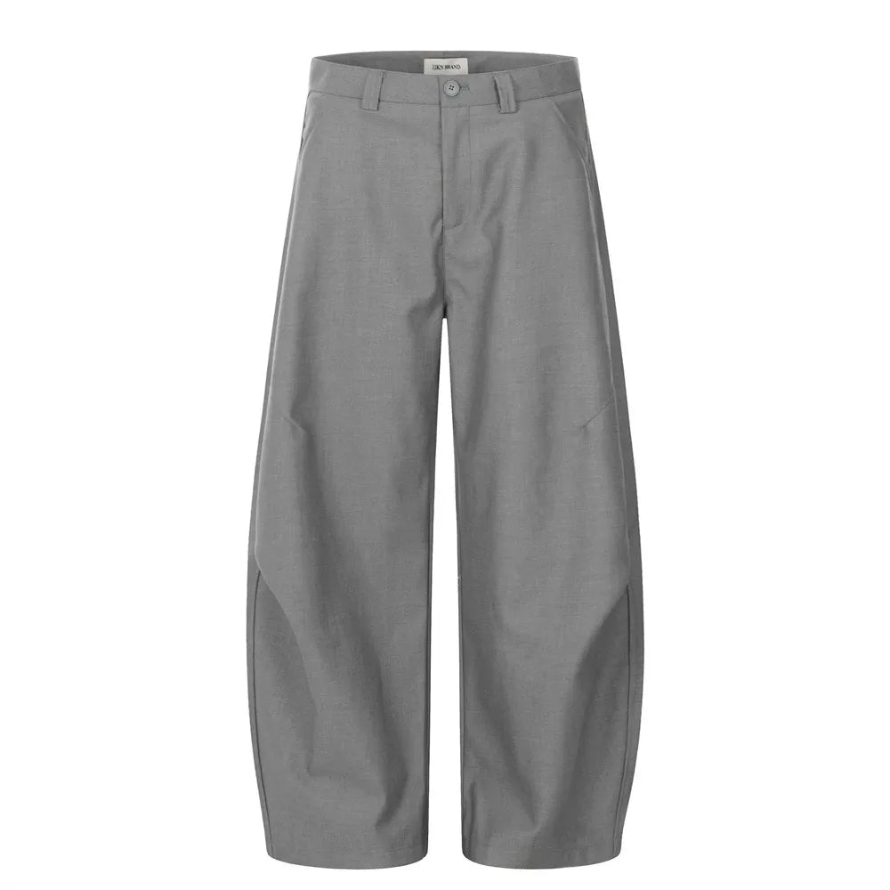 men women american streetwear fashion loose casual vibe hip hop cleanfit wide leg suit pant boyfriend harem pants trousers unique default style 1948