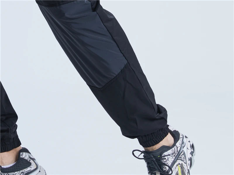 rainbowtouches patchwork men drawstring casual harajuku pants oversize sport streetwear jogging sportswear mens tracksuits unique default style 377