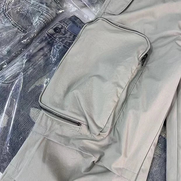 multi pocket workwear pants unique default style 1215