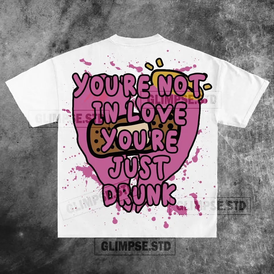 American 777 graphic t shirts print oversized gothic Smart Casual Harajuku streetwear graphic y2k tops goth men clothes Street King Limited