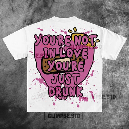 American 777 graphic t shirts print oversized gothic Smart Casual Harajuku streetwear graphic y2k tops goth men clothes Street King Limited