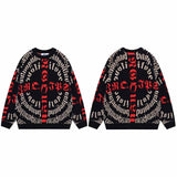 "Triple 9" Unisex Men Women Streetwear Graphic Sweater Daulet Apparel