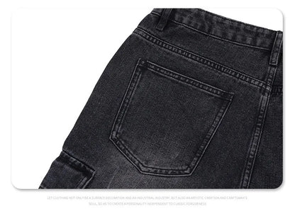 The new autumn and winter jeans are on backwards Street King Limited
