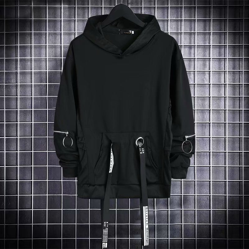 "Draped" Unisex Men Women Streetwear Hooded Jacket Daulet Apparel