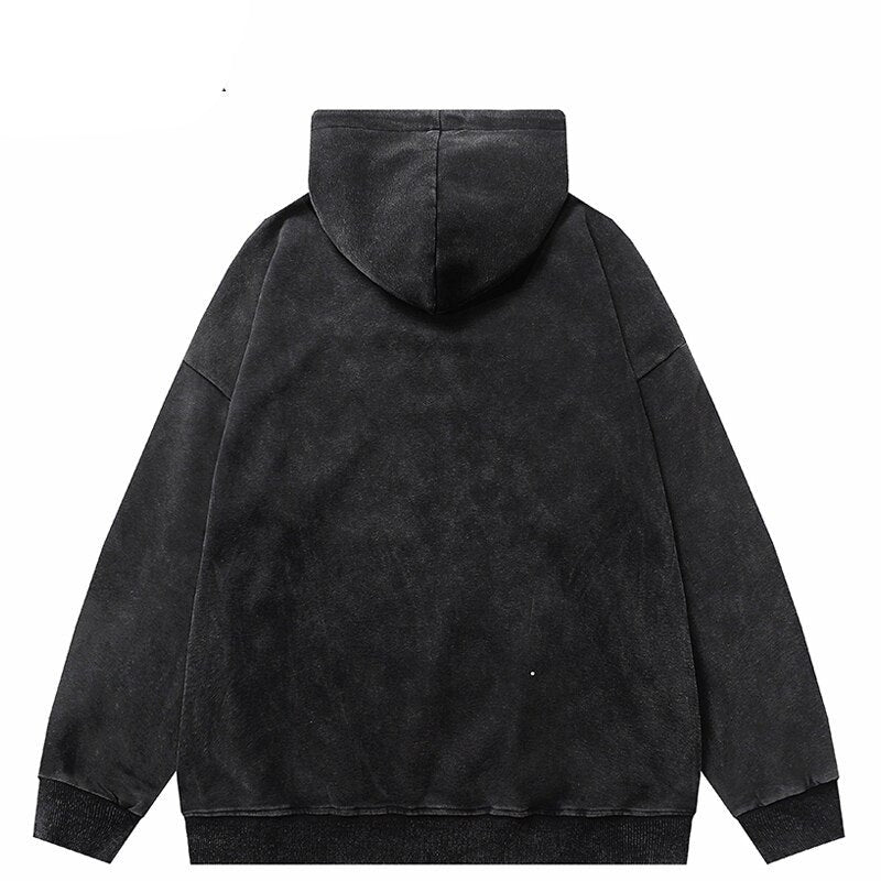 "Scary Hours" Unisex Men Women Streetwear Graphic Hoodie Daulet Apparel