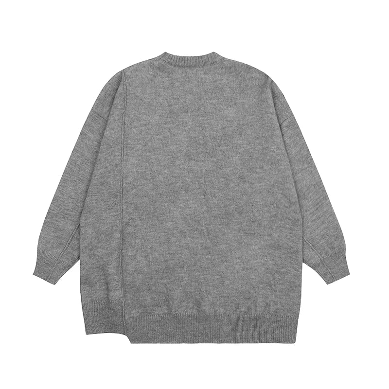 New 2023 Men Luxury Embroidered Patch Characters Gentleman Cotton Knit Casual Sweaters Pullover Asian Size High Drake #541 Street King Limited