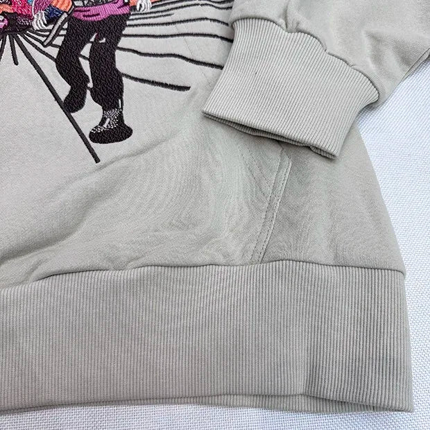 Autumn and winter 2024 new all-seeing eye embroidered hoodie Street King Limited