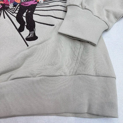 Autumn and winter 2024 new all-seeing eye embroidered hoodie Street King Limited
